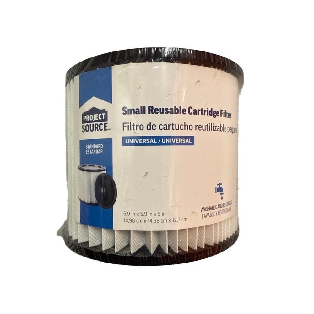 PS08-2551 Universal Small reusable Cartridge Filter, Small 3626870